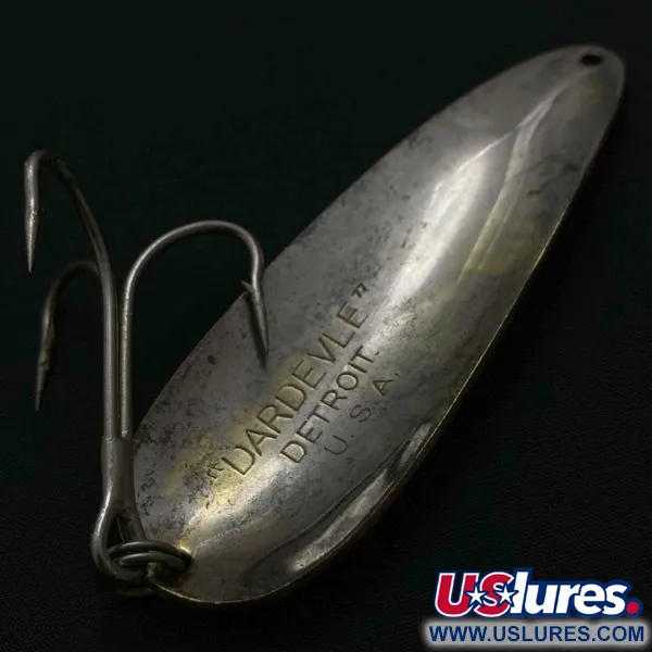 Vintage  Eppinger Dardevle Detroit (1950s), 1oz Red Devle fishing spoon #23891