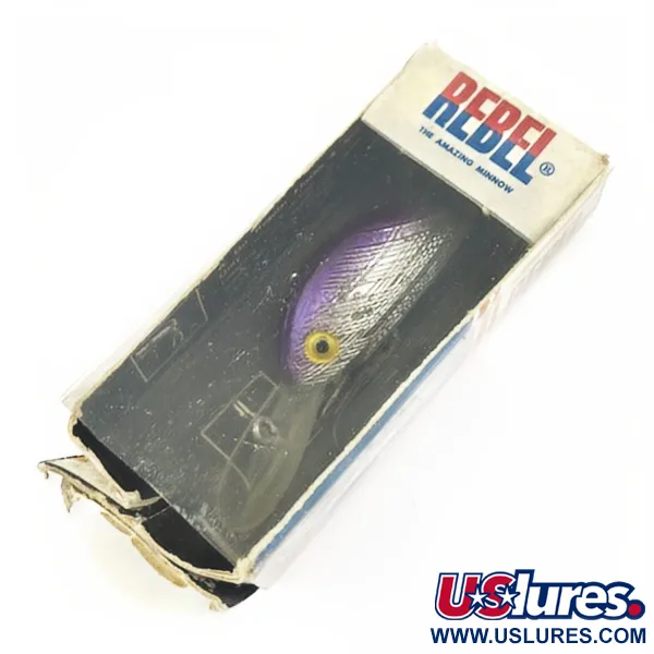   Rebel Deep R Humpy Purple, 1/4oz Purple fishing lure #23897
