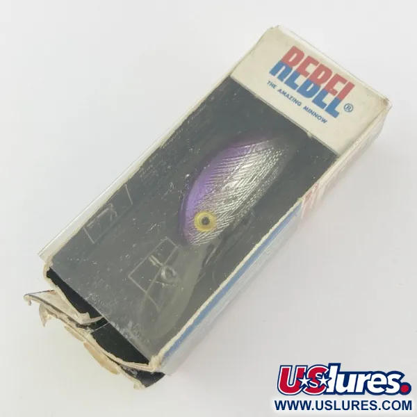   Rebel Deep R Humpy Purple, 1/4oz Purple fishing lure #23897