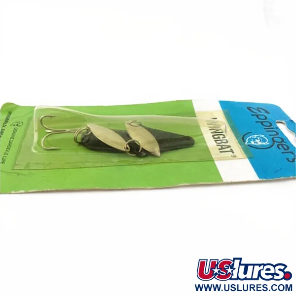   Eppinger Wingbat, 1/2oz Black fishing spoon #23900