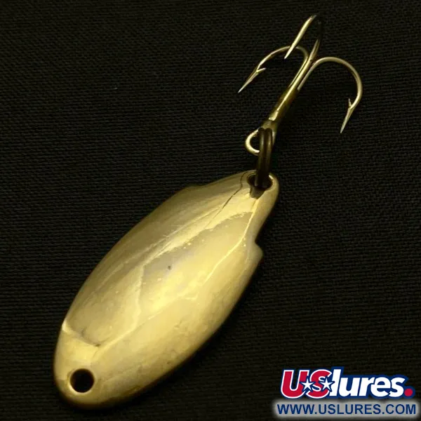 Vintage   Acme Thunderbolt, 1/8oz gold fishing spoon #23905