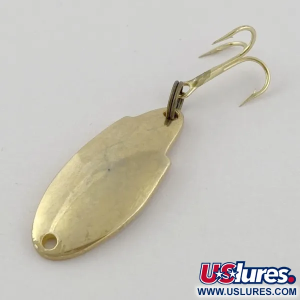 Vintage   Acme Thunderbolt, 1/8oz gold fishing spoon #23905