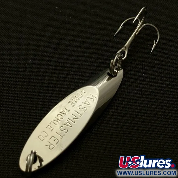 Vintage  Acme  Kastmaster, 1/8oz nickel fishing spoon #23907