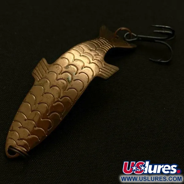 Vintage   Acme Phoebe, 1/4oz copper fishing spoon #23908