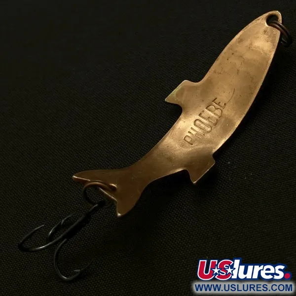 Vintage   Acme Phoebe, 1/4oz copper fishing spoon #23908