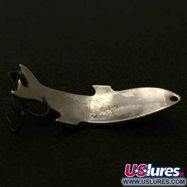 Vintage   Vintage Phoebe (pre Acme), 1/8oz nickel fishing spoon #23909