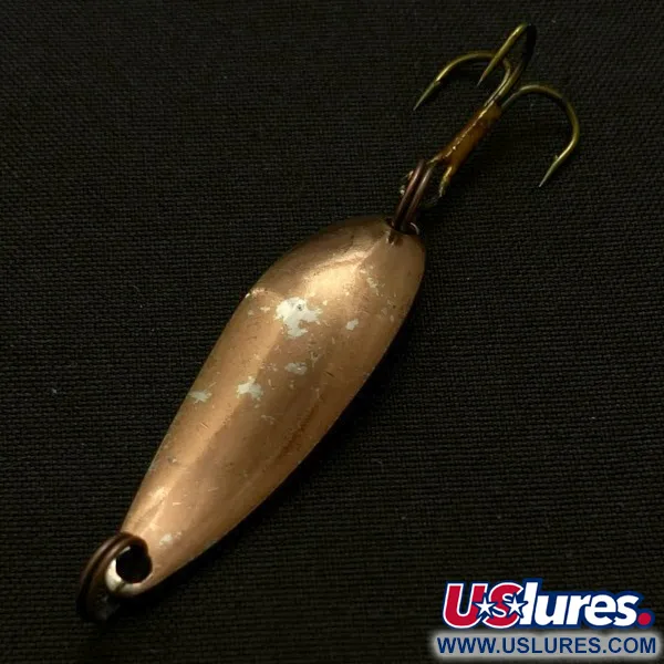 Vintage   Acme Fiord Spoon, 1/8oz copper fishing spoon #23915