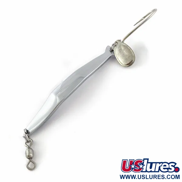 Vintage   Luhr Jensen Kokanee King, 1/2oz  Nickel fishing spoon #23916