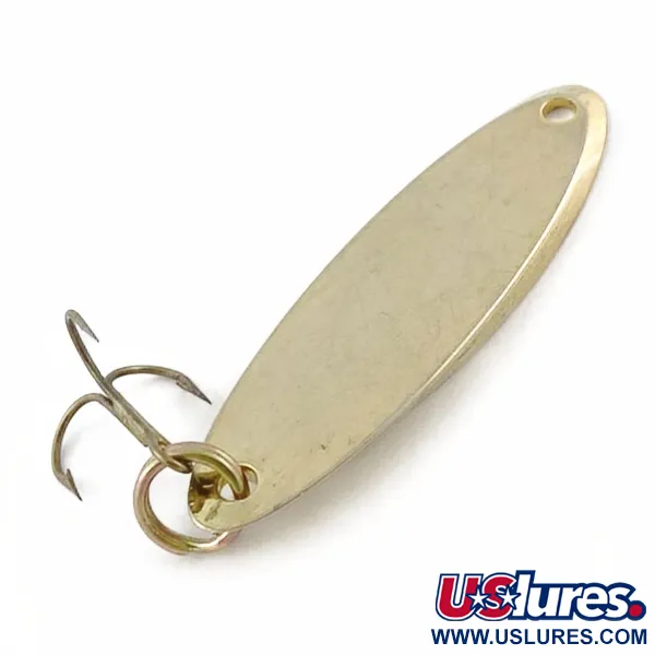 Vintage  Acme Kastmaster, 1/4oz gold fishing spoon #23917