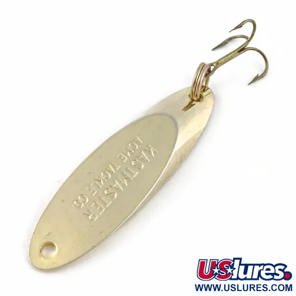 Vintage  Acme Kastmaster, 1/4oz gold fishing spoon #23917