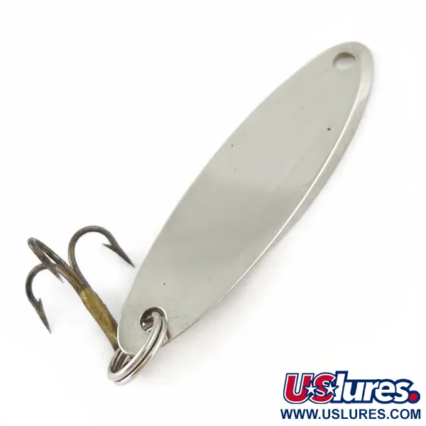Vintage  Acme  Kastmaster, 1/4oz nickel fishing spoon #23918