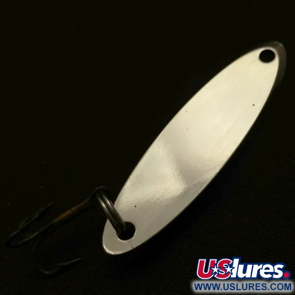 Vintage  Acme  Kastmaster, 1/4oz nickel fishing spoon #23918
