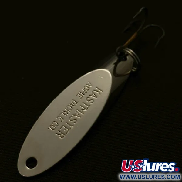 Vintage  Acme  Kastmaster, 1/4oz nickel fishing spoon #23918