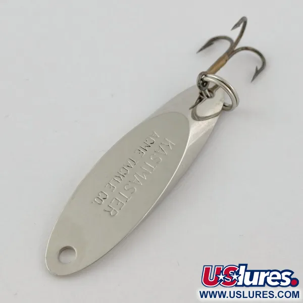 Vintage  Acme  Kastmaster, 1/4oz nickel fishing spoon #23918