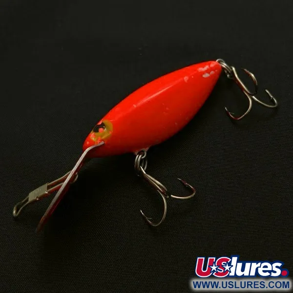 Vintage   Storm Hot'N'Tot Thin Fin, 1/4oz yellow fishing lure #23919