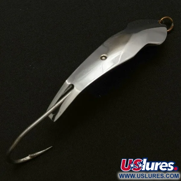 Vintage  Tony Accetta Tony Acetta Pet Spoon 15, 1oz nickel fishing spoon #23922