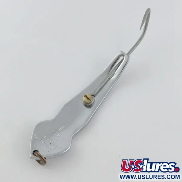 Vintage  Tony Accetta Tony Acetta Pet Spoon 15, 1oz nickel fishing spoon #23922