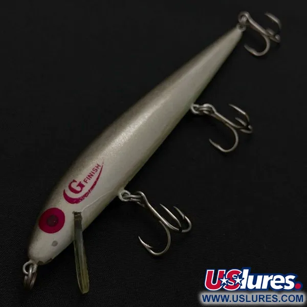 Vintage   Rebel Floater F12 G finish, 1/3oz Gold fishing lure #23926