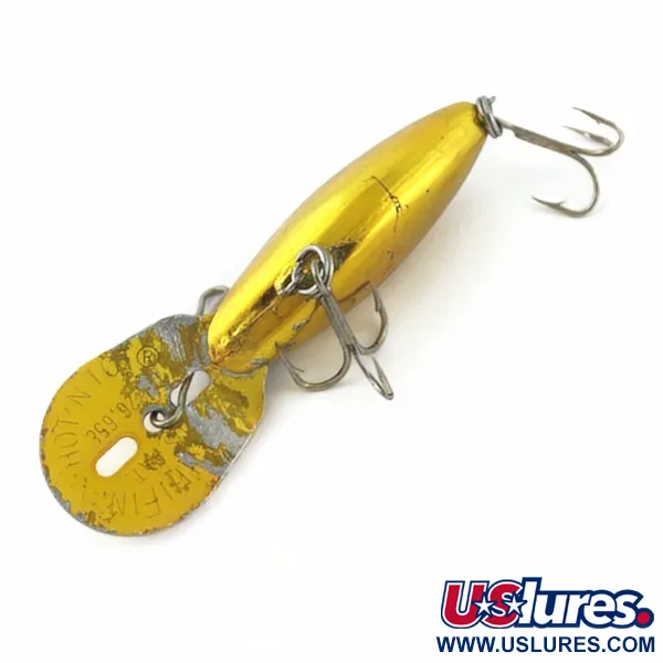 Vintage   Storm Hot'N'Tot Thin Fin, 1/4oz Gold fishing lure #23928