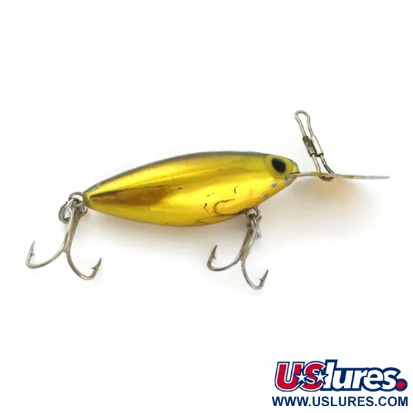Vintage   Storm Hot'N'Tot Thin Fin, 1/4oz Gold fishing lure #23928