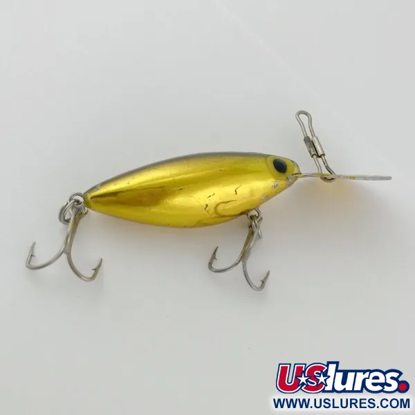 Vintage   Storm Hot'N'Tot Thin Fin, 1/4oz Gold fishing lure #23928