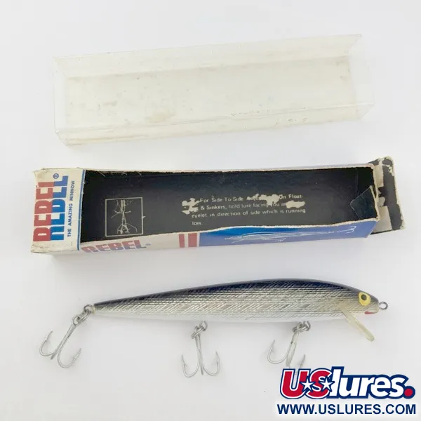   Rebel Floater F12 , 1/3oz silver fishing lure #23929