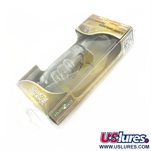   River2Sea Whopper Plopper Larry Dahberg Signature, 2/5oz 17 Phantom Shad fishing lure #23930