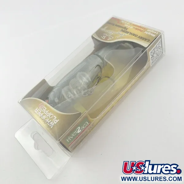   River2Sea Whopper Plopper Larry Dahberg Signature, 2/5oz 17 Phantom Shad fishing lure #23930