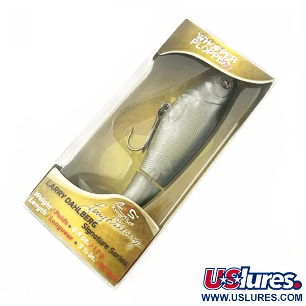   River2Sea Whopper Plopper Larry Dahberg Signature, 2/5oz 17 Phantom Shad fishing lure #23930