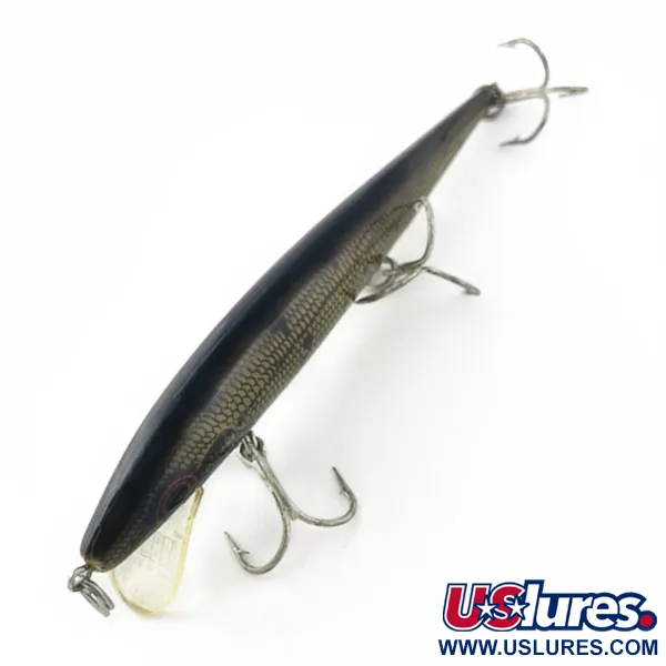 Vintage   Rebel Floater F12, 1/3oz Naturalized Baby Bass fishing lure #23934