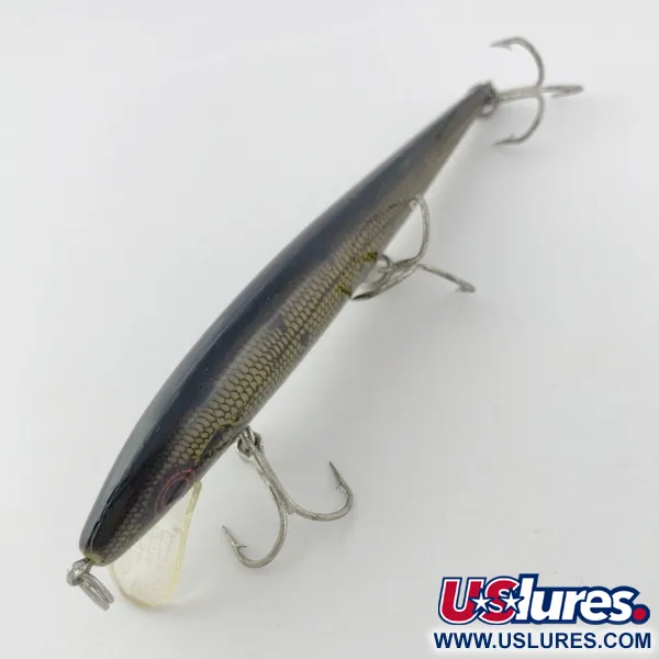 Vintage   Rebel Floater F12, 1/3oz Naturalized Baby Bass fishing lure #23934