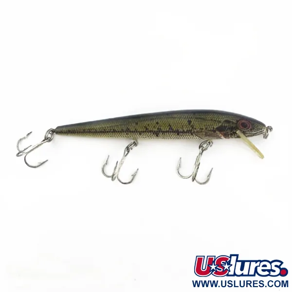 Vintage   Rebel Floater F12, 1/3oz Naturalized Baby Bass fishing lure #23934