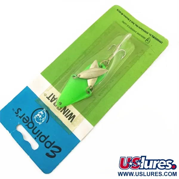   Eppinger Wingbat, 1/2oz Green fishing spoon #23935