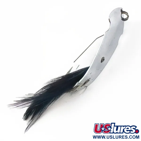 Vintage  Tony Accetta Tony Acetta Pet Spoon 13, 1/4oz nickel fishing spoon #23938