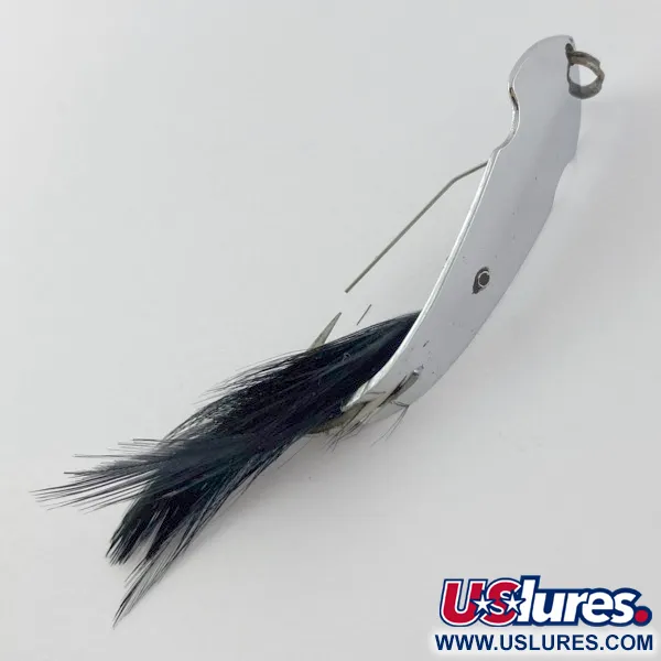 Vintage  Tony Accetta Tony Acetta Pet Spoon 13, 1/4oz nickel fishing spoon #23938