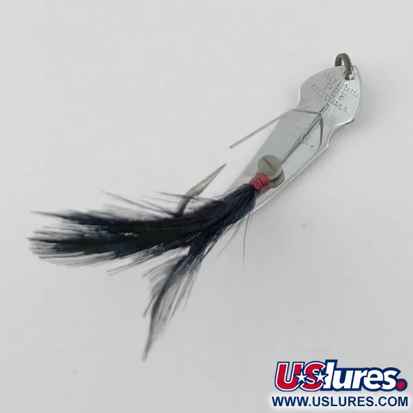 Vintage  Tony Accetta Tony Acetta Pet Spoon 13, 1/4oz nickel fishing spoon #23938