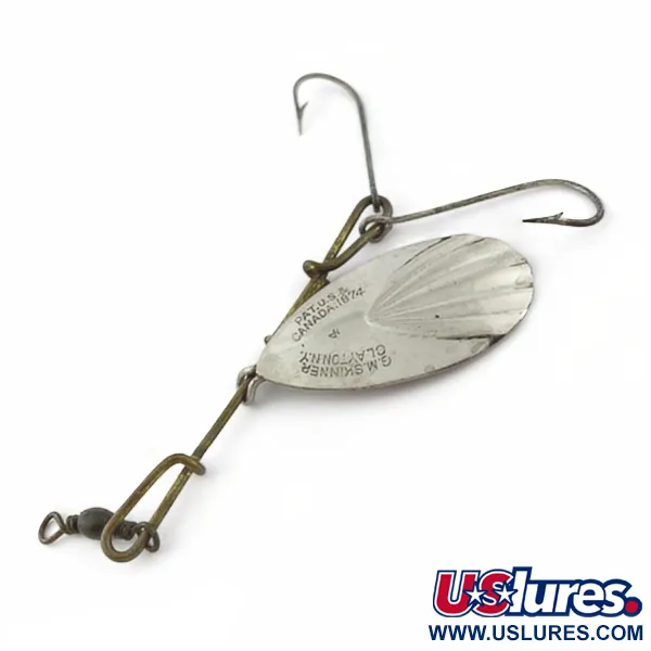 Vintage  Other G.M. Skinner 4 ( pat. Canada 1874), 3/16oz  spinning lure #23948