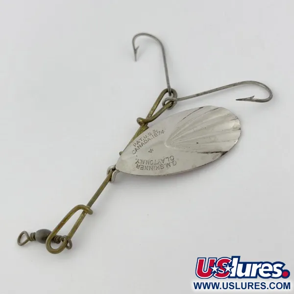 Vintage  Other G.M. Skinner 4 ( pat. Canada 1874), 3/16oz  spinning lure #23948