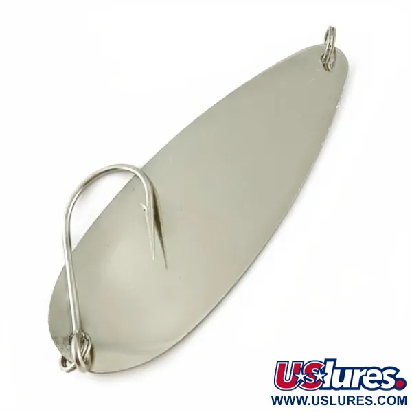 Vintage    GRASSL’S DOUBLE OO BAYFIELD BRUTE, 1oz nickel fishing spoon #23962