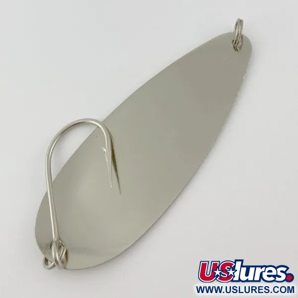 Vintage    GRASSL’S DOUBLE OO BAYFIELD BRUTE, 1oz nickel fishing spoon #23962