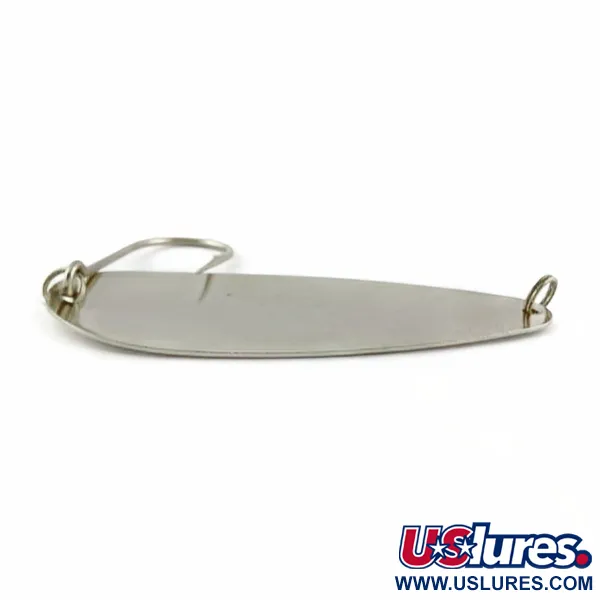 Vintage    GRASSL’S DOUBLE OO BAYFIELD BRUTE, 1oz nickel fishing spoon #23962