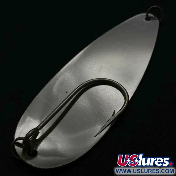 Vintage    GRASSL’S DOUBLE OO BAYFIELD BRUTE, 1oz nickel fishing spoon #23962