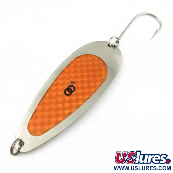 Vintage    GRASSL’S DOUBLE OO BAYFIELD BRUTE, 1oz nickel fishing spoon #23962