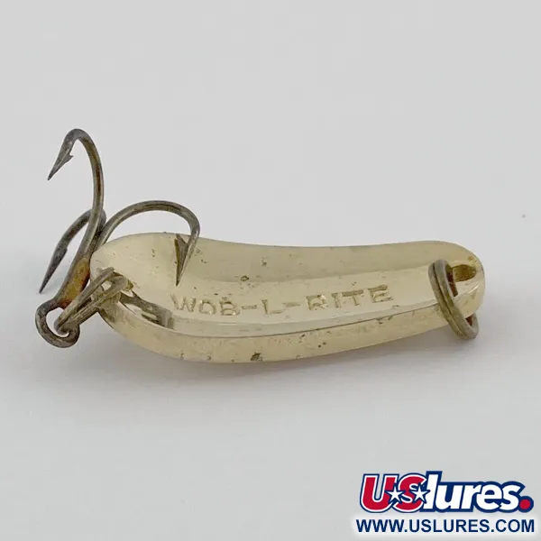 Vintage  Acme Wob-L-Rite, 3/16oz gold fishing spoon #23964