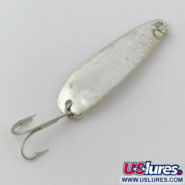Vintage   Sutton Spoon 5, 1/16oz silver fishing spoon #23968