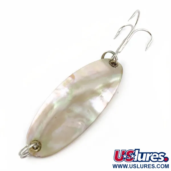 Vintage   Pflueger Pearl Spoon, 2/5oz pearl fishing spoon #23983