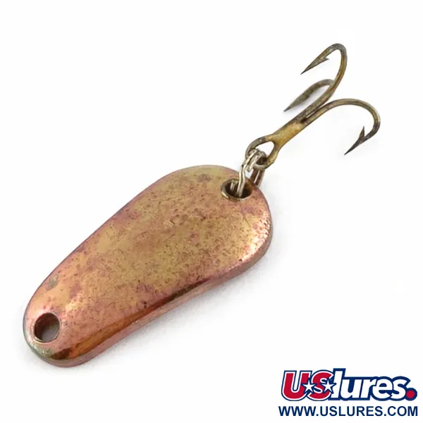 Vintage   Luhr Jensen Luhr's wobbler, 3/16oz  Copper fishing spoon #23987