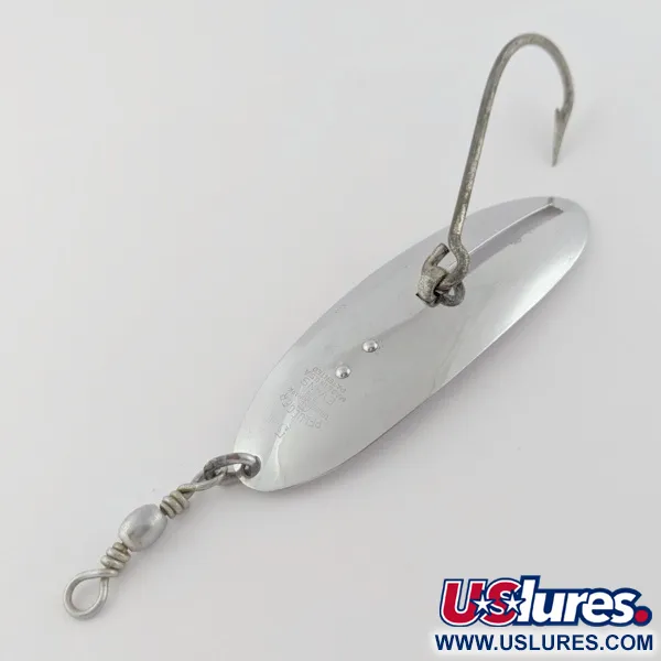 Vintage   Pflueger Evans Record №5, 3/4oz Nickel fishing spoon #23990