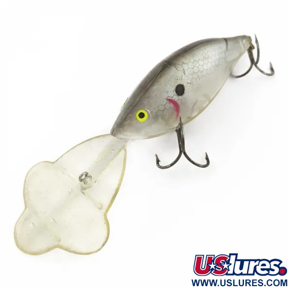 Vintage   Luhr Jensen Hot Lips Express, 1oz Clear Crystal fishing lure #23992