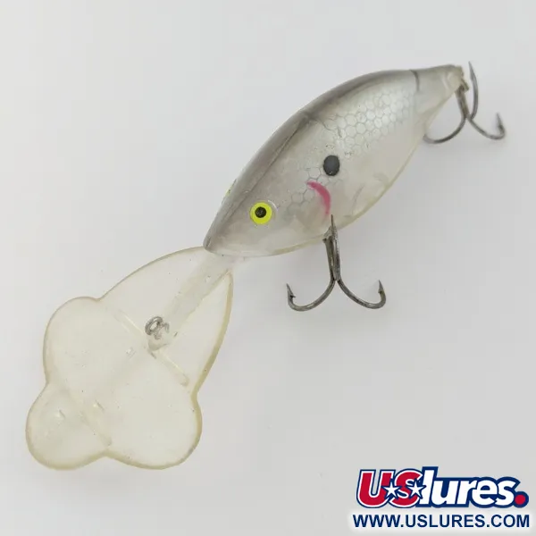 Vintage   Luhr Jensen Hot Lips Express, 1oz Clear Crystal fishing lure #23992